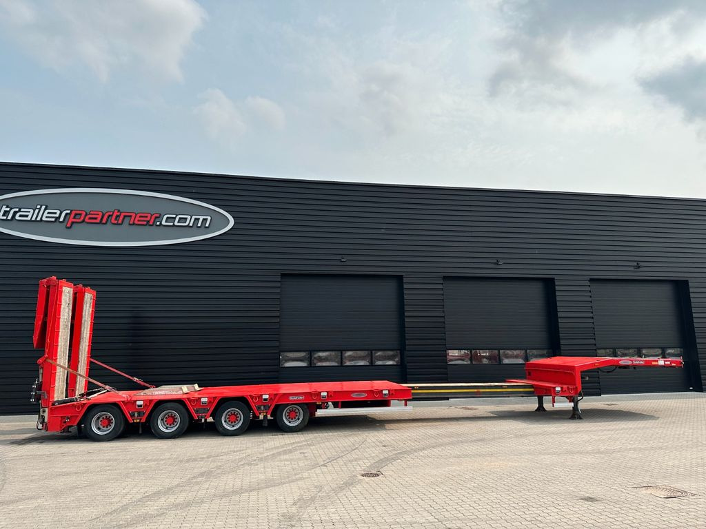 Low loader semi-trailer Goldhofer Tieflader / Zwangslenkung / ausziehbar: picture 8