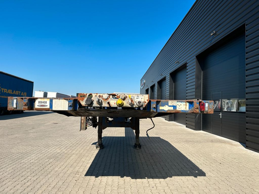 Dropside/ Flatbed semi-trailer Nooteboom 4 achs tele / 3 x ausziehbar /  48.000 mm: picture 6