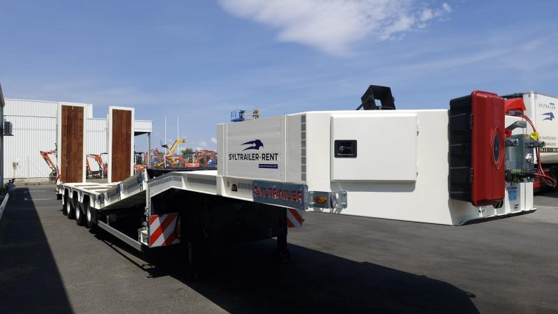 Syltrailer SYL table hydraulique (Location / Rent) F3W1L1B - Low loader semi-trailer: picture 3 Syltrailer SYL table hydraulique (Location / Rent) F3W1L1B - Low loader semi-trailer: picture 3