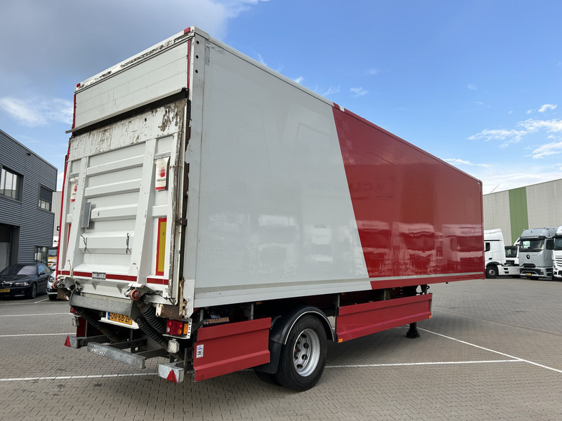 Groenewegen Jumbo / City / Box / Laadklep 2500 kg / APK TUV 11-26 - Closed box semi-trailer: picture 2 Groenewegen Jumbo / City / Box / Laadklep 2500 kg / APK TUV 11-26 - Closed box semi-trailer: picture 2