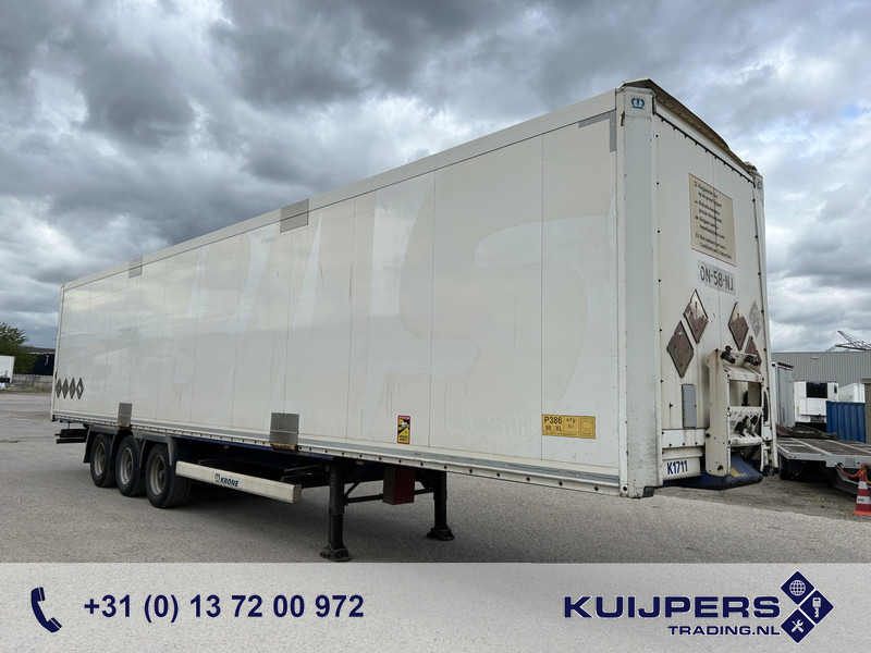 Krone DryLiner / Box / Front Damage / BPW Drum / APK TUV 12-25 - Closed box semi-trailer: picture 1 Krone DryLiner / Box / Front Damage / BPW Drum / APK TUV 12-25 - Closed box semi-trailer: picture 1