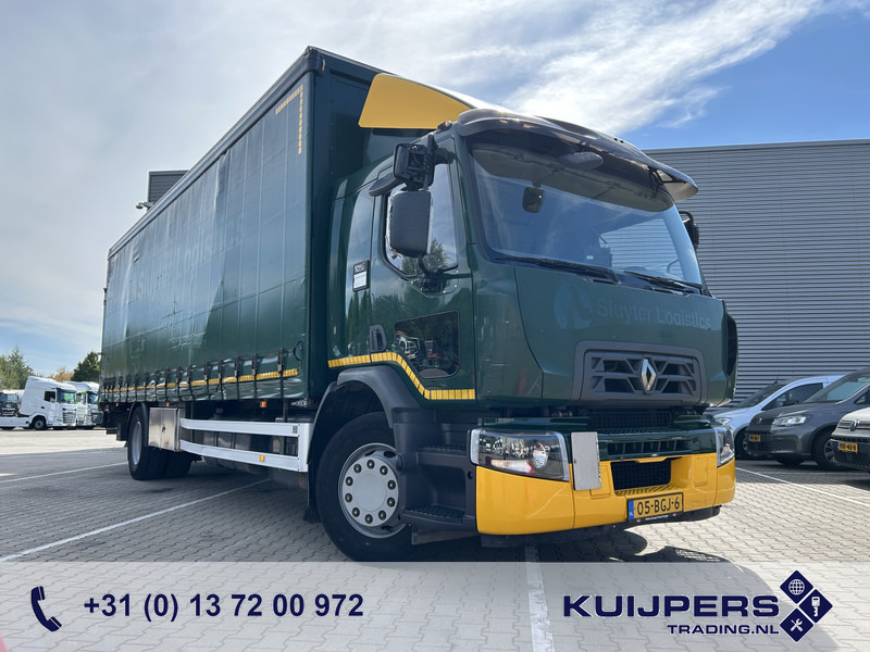 Renault D Wide 280 / 18 Ton / 613 dkm / Curtianside / Loadlift / APK TUV 07-26 - Curtainsider truck: picture 1 Renault D Wide 280 / 18 Ton / 613 dkm / Curtianside / Loadlift / APK TUV 07-26 - Curtainsider truck: picture 1