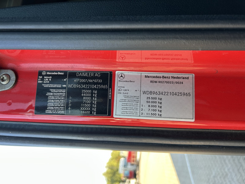 Tractor unit Mercedes-Benz Actros 2648 Gigaspace / 804 dkm / 6x2 / StandAirco / APK TUV 03-26: picture 18