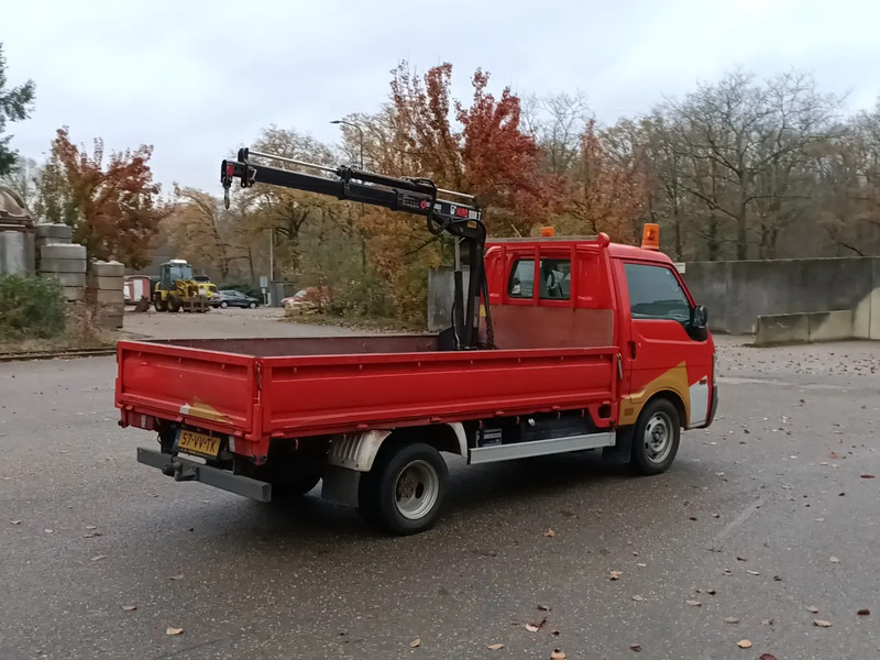 Mazda E2200 Pick-Up met laadkraan Hiab 008T - Dropside/ Flatbed trailer: picture 3 Mazda E2200 Pick-Up met laadkraan Hiab 008T - Dropside/ Flatbed trailer: picture 3