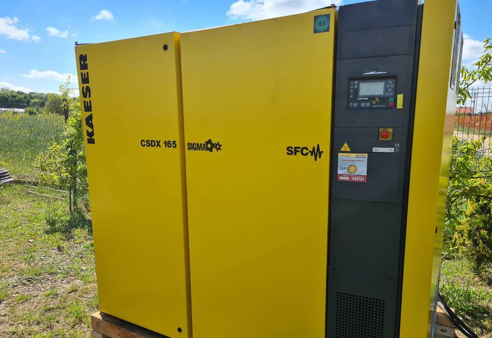 KOMPRESOR ŚRUBOWY KAESER CSDX165 SFC 90Kw, 2012r - Air compressor: picture 2 KOMPRESOR ŚRUBOWY KAESER CSDX165 SFC 90Kw, 2012r - Air compressor: picture 2