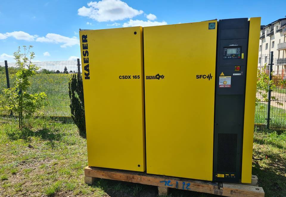 KOMPRESOR ŚRUBOWY KAESER CSDX165 SFC 90Kw, 2012r - Air compressor: picture 3 KOMPRESOR ŚRUBOWY KAESER CSDX165 SFC 90Kw, 2012r - Air compressor: picture 3