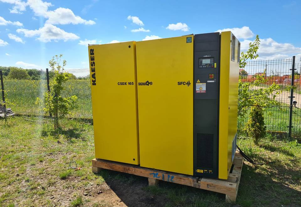 KOMPRESOR ŚRUBOWY KAESER CSDX165 SFC 90Kw, 2012r - Air compressor: picture 4 KOMPRESOR ŚRUBOWY KAESER CSDX165 SFC 90Kw, 2012r - Air compressor: picture 4