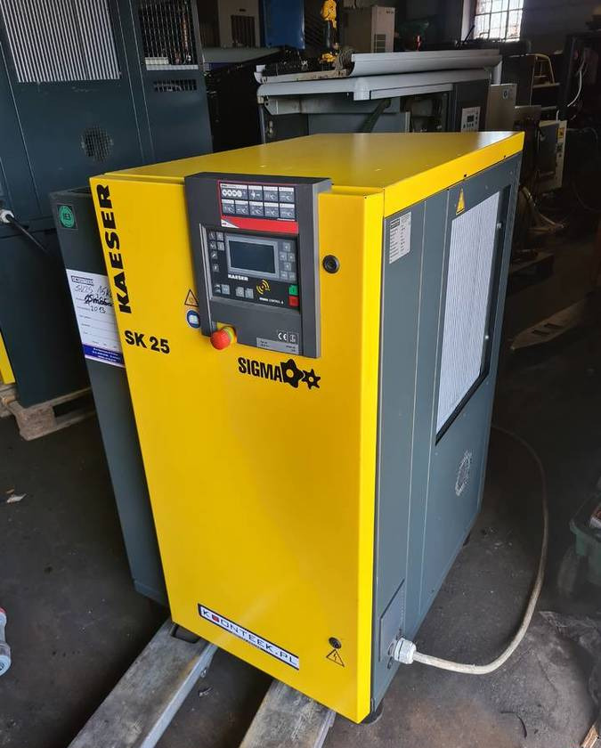 Kompresor śrubowy KAESER SK 25 15 kw - Air compressor: picture 3 Kompresor śrubowy KAESER SK 25 15 kw - Air compressor: picture 3