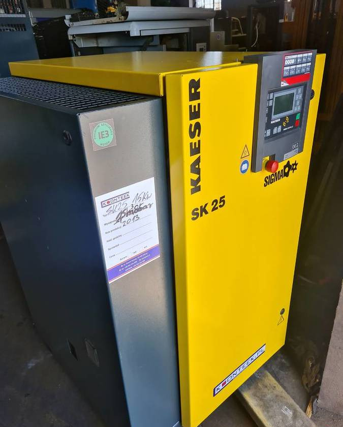Kompresor śrubowy KAESER SK 25 15 kw - Air compressor: picture 4 Kompresor śrubowy KAESER SK 25 15 kw - Air compressor: picture 4