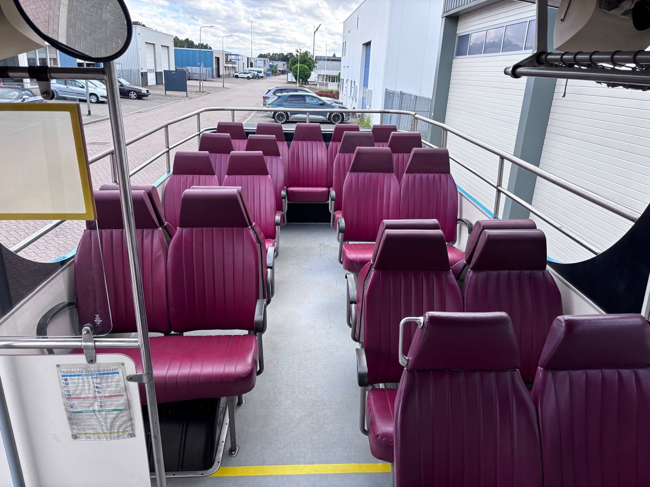 City bus DAF Den Oudsten MB200 DKDL Cabriobus: picture 14
