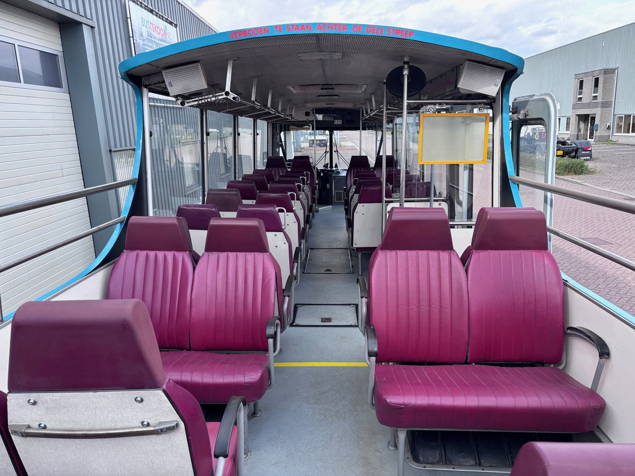 City bus DAF Den Oudsten MB200 DKDL Cabriobus: picture 18
