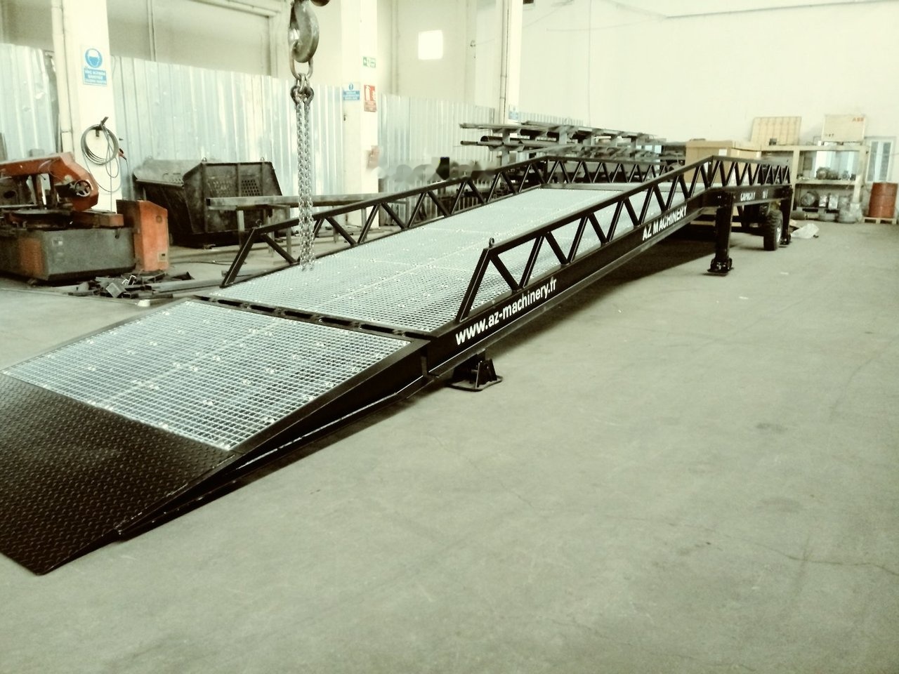 New Loading ramp AZ RAMP STAR-10-XL mobile loading ramp: picture 6
