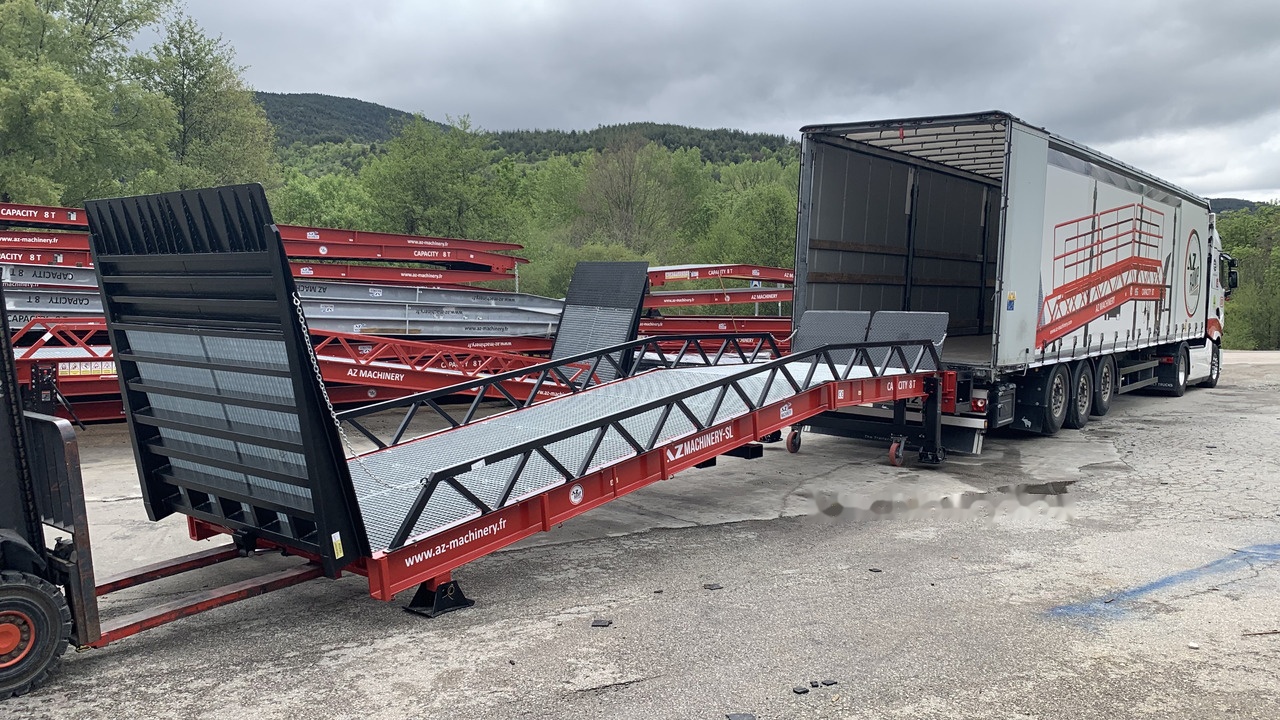 New Loading ramp AZ RAMP STAR- 10T-ZR mobile loading ramp: picture 24