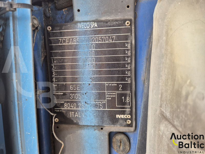 Curtainsider truck Iveco 65E10: picture 17 Curtainsider truck Iveco 65E10: picture 17