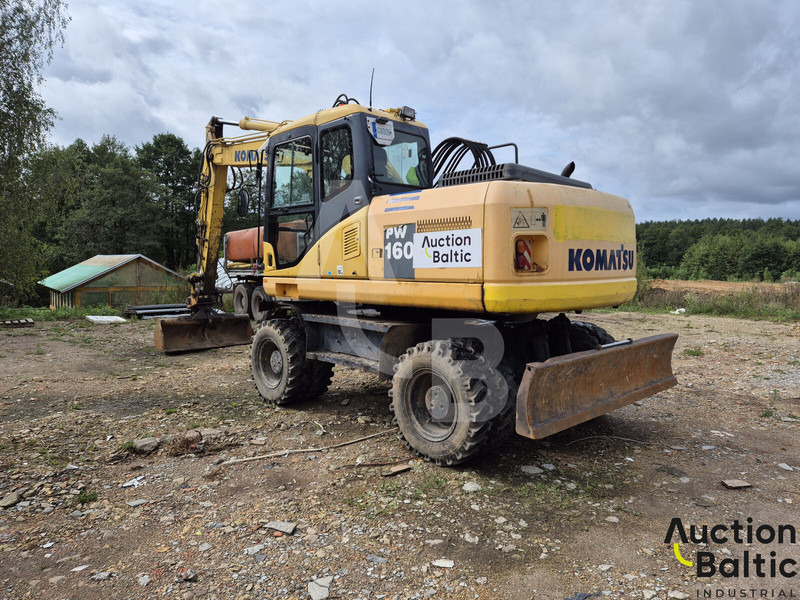 Komatsu PW160-7 - Wheel excavator: picture 4 Komatsu PW160-7 - Wheel excavator: picture 4