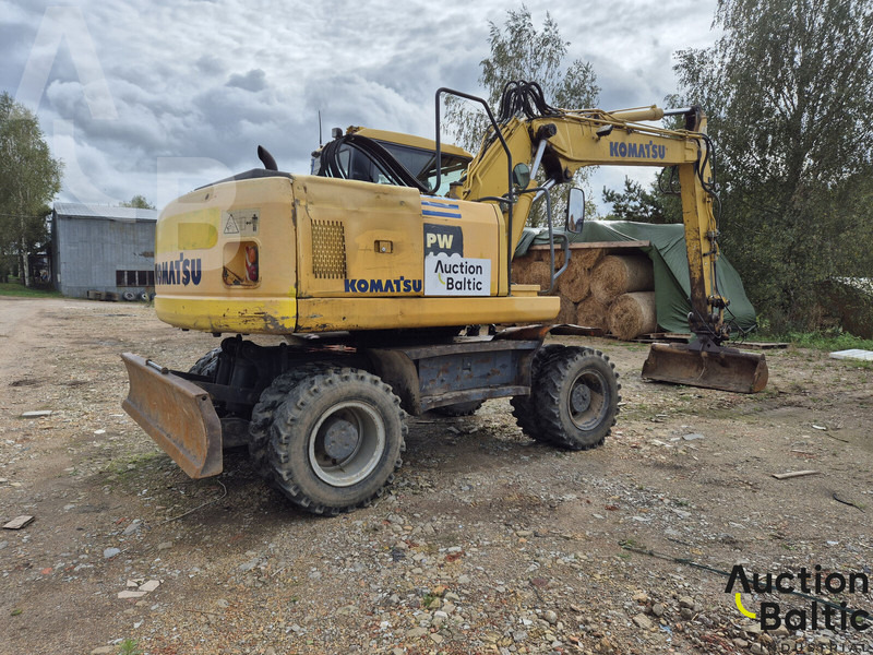 Komatsu PW160-7 - Wheel excavator: picture 5 Komatsu PW160-7 - Wheel excavator: picture 5
