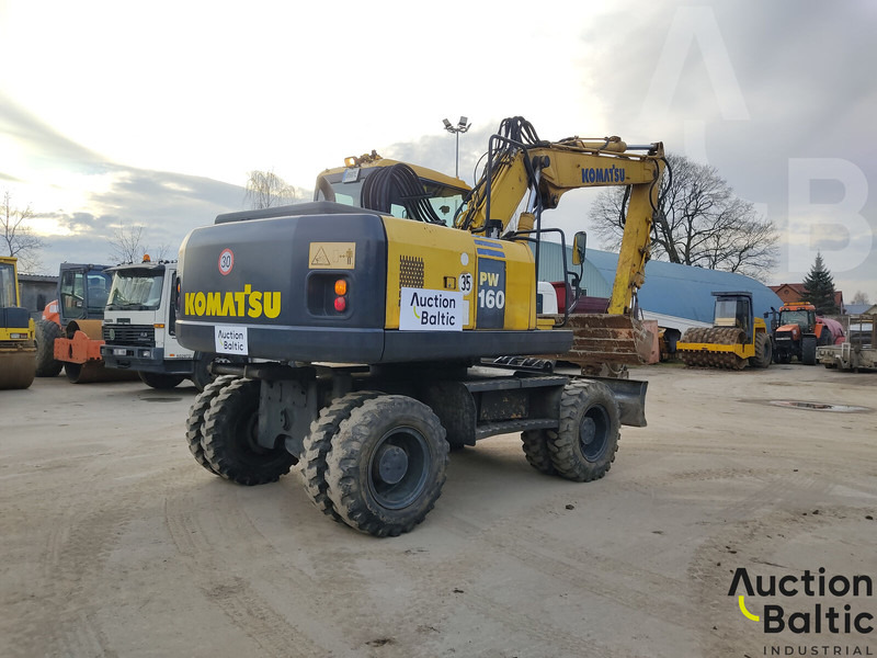 Komatsu PW160-7 - Wheel excavator: picture 3 Komatsu PW160-7 - Wheel excavator: picture 3
