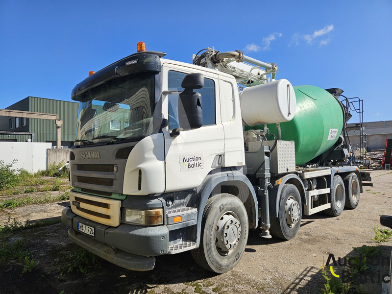 Scania P 420 - Stationary concrete pump: picture 1 Scania P 420 - Stationary concrete pump: picture 1