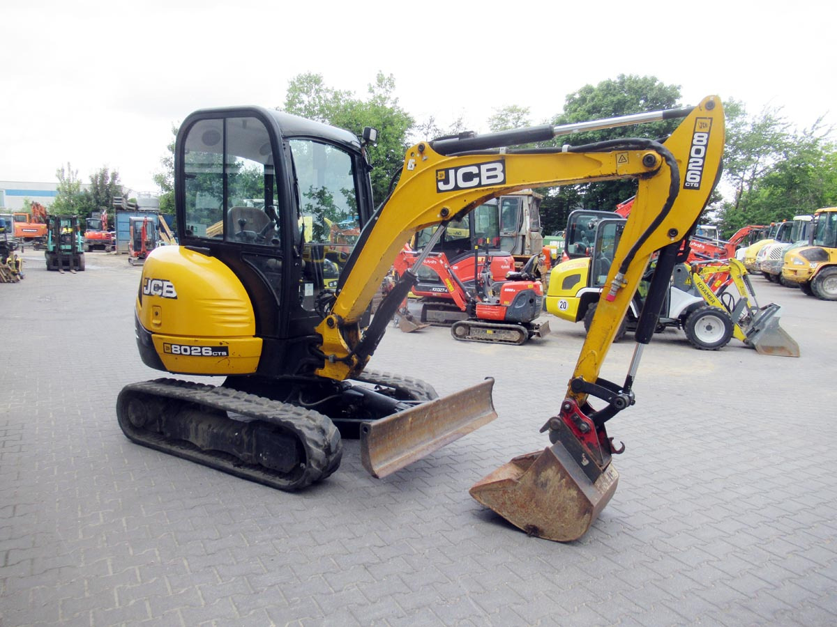 JCB 8026CTS - Mini excavator: picture 2 JCB 8026CTS - Mini excavator: picture 2