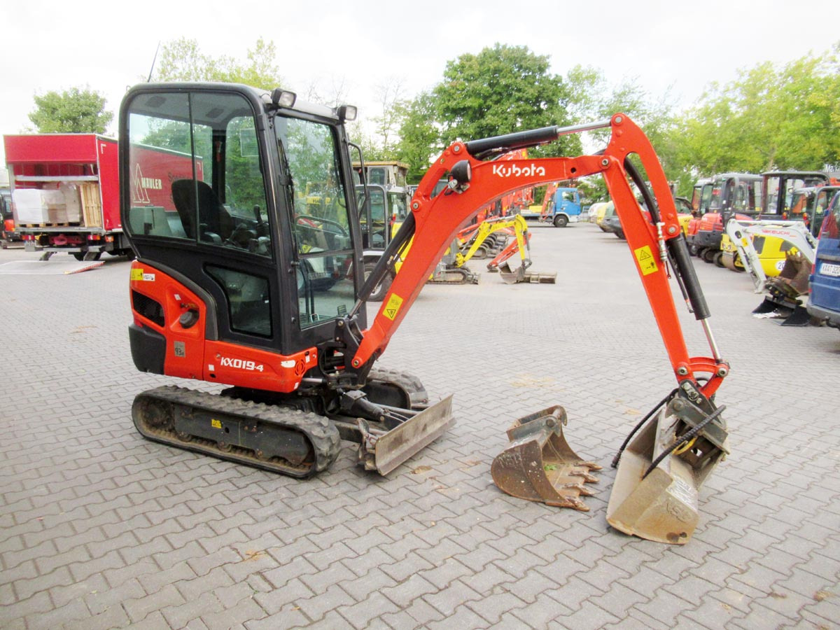 Kubota KX019-4 - Mini excavator: picture 2 Kubota KX019-4 - Mini excavator: picture 2