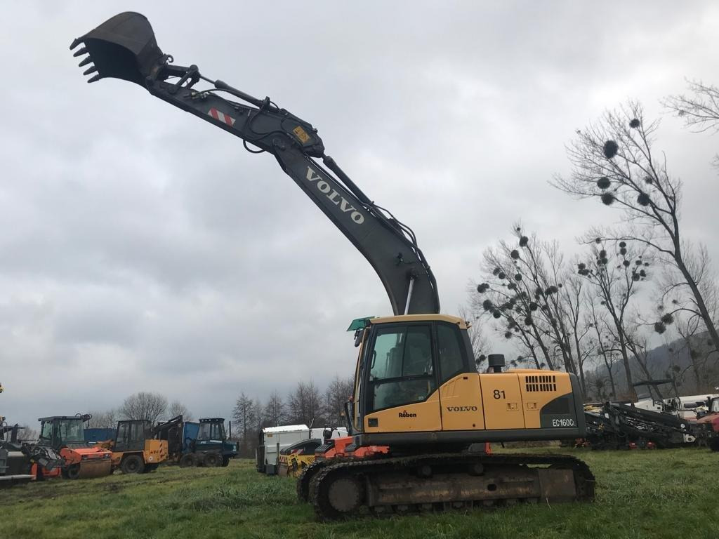 Crawler excavator Volvo EC 160 CL well: picture 26