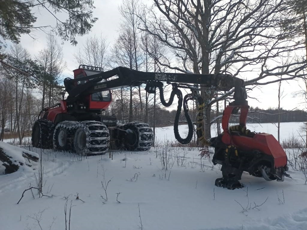 Forestry harvester Komatsu 911CX-6: picture 8