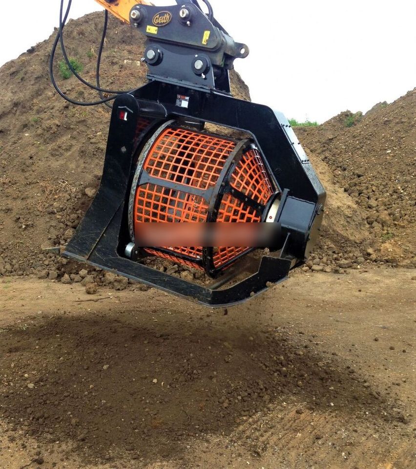 AME Rotary Screening Bucket MSB20 - Sorting bucket for Excavator: picture 5 AME Rotary Screening Bucket MSB20 - Sorting bucket for Excavator: picture 5