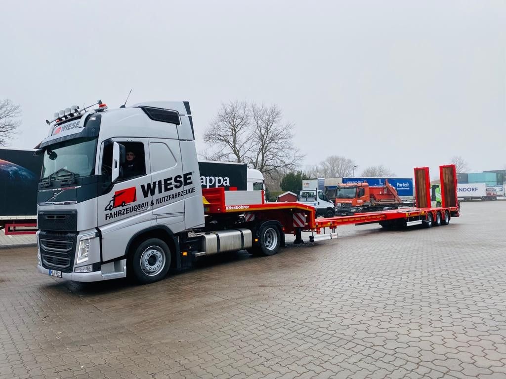 Kässbohrer K.SLA 3 ausziehbarer tele Tiefbett Auflieger - Low loader semi-trailer: picture 5 Kässbohrer K.SLA 3 ausziehbarer tele Tiefbett Auflieger - Low loader semi-trailer: picture 5