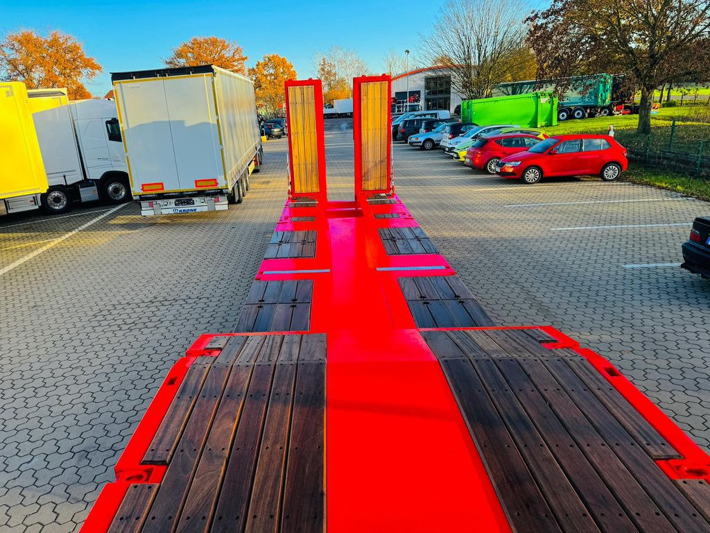 New Low loader semi-trailer Kässbohrer SLAR3 Ausziehbares Tiefbett mit Radmulden Kässbohrer SLAR3 Tele Tiefbett Radmulden metallisiert: picture 6 New Low loader semi-trailer Kässbohrer SLAR3 Ausziehbares Tiefbett mit Radmulden Kässbohrer SLAR3 Tele Tiefbett Radmulden metallisiert: picture 6