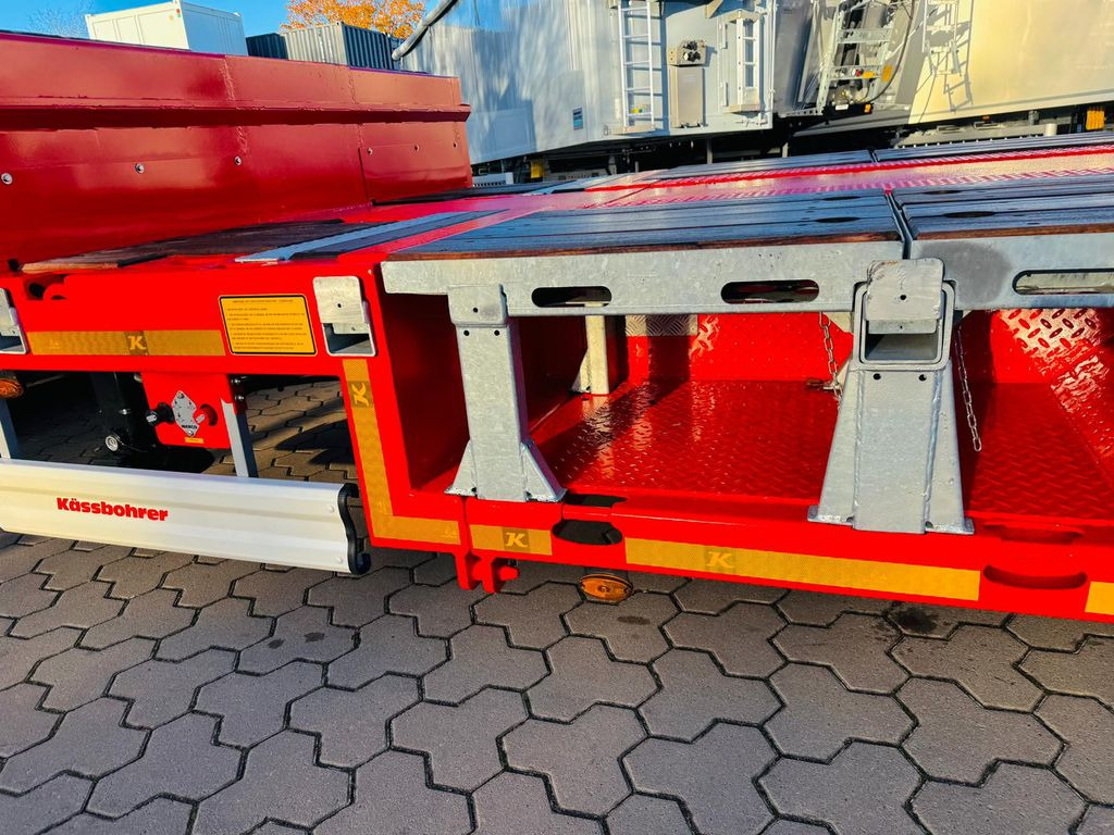 New Low loader semi-trailer Kässbohrer SLAR3 Ausziehbares Tiefbett mit Radmulden Kässbohrer SLAR3 Tele Tiefbett Radmulden metallisiert: picture 14 New Low loader semi-trailer Kässbohrer SLAR3 Ausziehbares Tiefbett mit Radmulden Kässbohrer SLAR3 Tele Tiefbett Radmulden metallisiert: picture 14