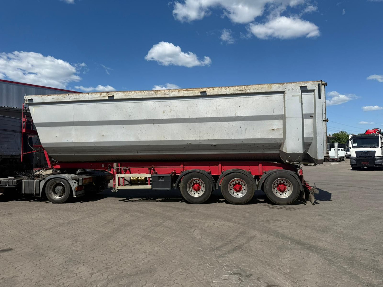 Kempf SKM 35/3 Stahl Kipper 50m³ Schrott - Tipper semi-trailer: picture 4 Kempf SKM 35/3 Stahl Kipper 50m³ Schrott - Tipper semi-trailer: picture 4