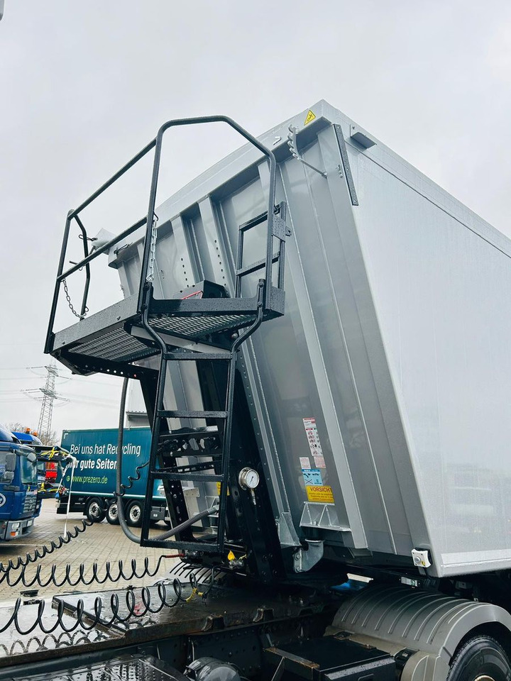 Tipper semi-trailer Kempf SKM 36/3 AK Alu Kipper 55 m³ Waschgerät: picture 9