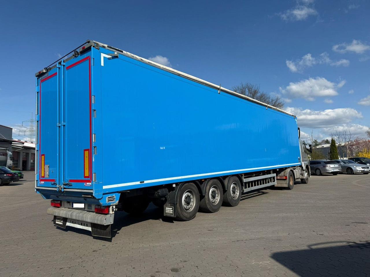 Knapen K100 Schubboden 92m³ Powersheet mit neuen TÜV - Walking floor semi-trailer: picture 4 Knapen K100 Schubboden 92m³ Powersheet mit neuen TÜV - Walking floor semi-trailer: picture 4