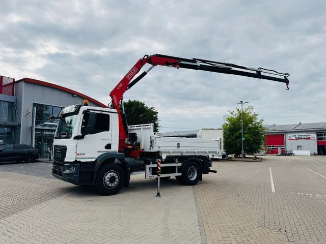 MAN 18.320 4x4 mit Fassi Ladekran Sofort Verfügbar - Tipper, Crane truck: picture 5 MAN 18.320 4x4 mit Fassi Ladekran Sofort Verfügbar - Tipper, Crane truck: picture 5