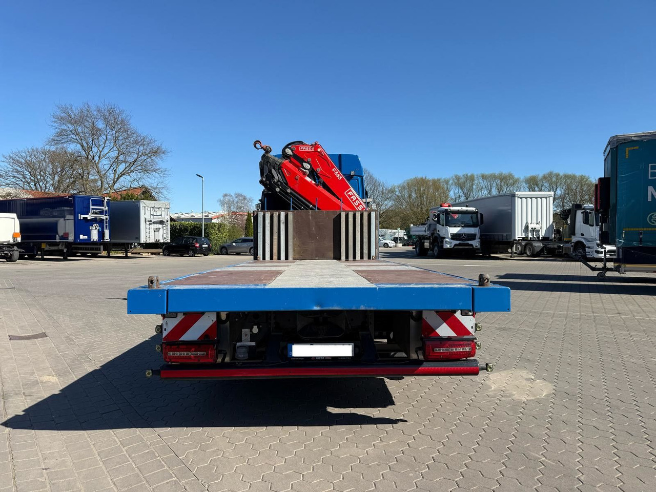 MAN TGX 26.640 mit Fassi F365A2.26 Containerpritsche - Dropside/ Flatbed truck, Crane truck: picture 5 MAN TGX 26.640 mit Fassi F365A2.26 Containerpritsche - Dropside/ Flatbed truck, Crane truck: picture 5