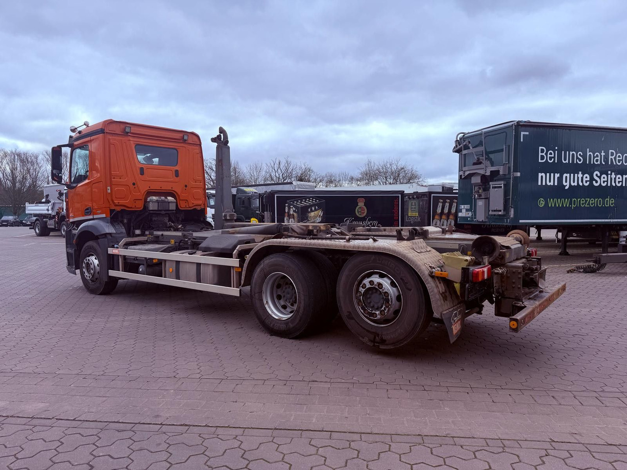 Mercedes-Benz Antos 2545 Abrollkipper Meiler2070 Kupplung Neu - Hook lift truck: picture 3 Mercedes-Benz Antos 2545 Abrollkipper Meiler2070 Kupplung Neu - Hook lift truck: picture 3