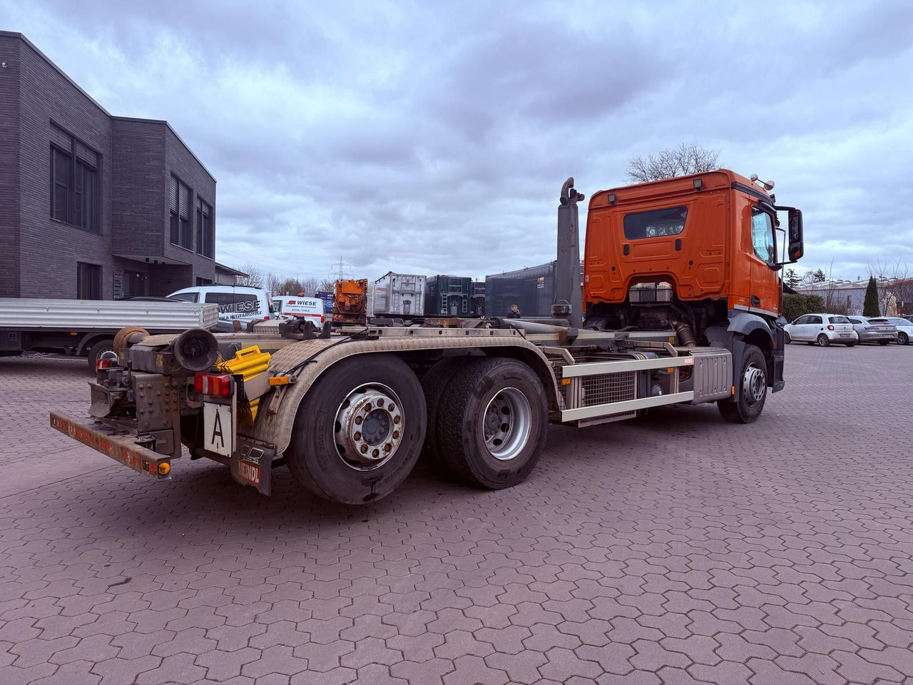 Mercedes-Benz Antos 2545 Abrollkipper Meiler2070 Kupplung Neu - Hook lift truck: picture 4 Mercedes-Benz Antos 2545 Abrollkipper Meiler2070 Kupplung Neu - Hook lift truck: picture 4