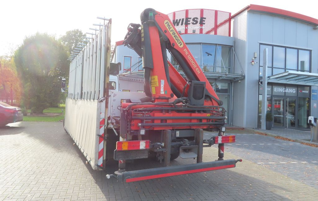 Mercedes-Benz Axor  1833 L - Glastransporter Kran Palfinger  - Dropside/ Flatbed truck, Crane truck: picture 5 Mercedes-Benz Axor  1833 L - Glastransporter Kran Palfinger  - Dropside/ Flatbed truck, Crane truck: picture 5