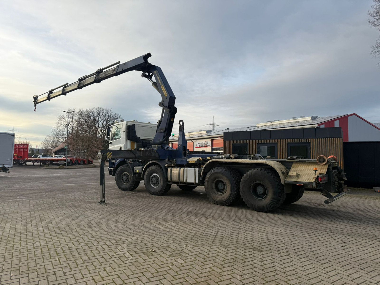 Tatra Phoenix 8x8 Paflinger Kran Hakengerät - Hook lift truck, Crane truck: picture 5 Tatra Phoenix 8x8 Paflinger Kran Hakengerät - Hook lift truck, Crane truck: picture 5