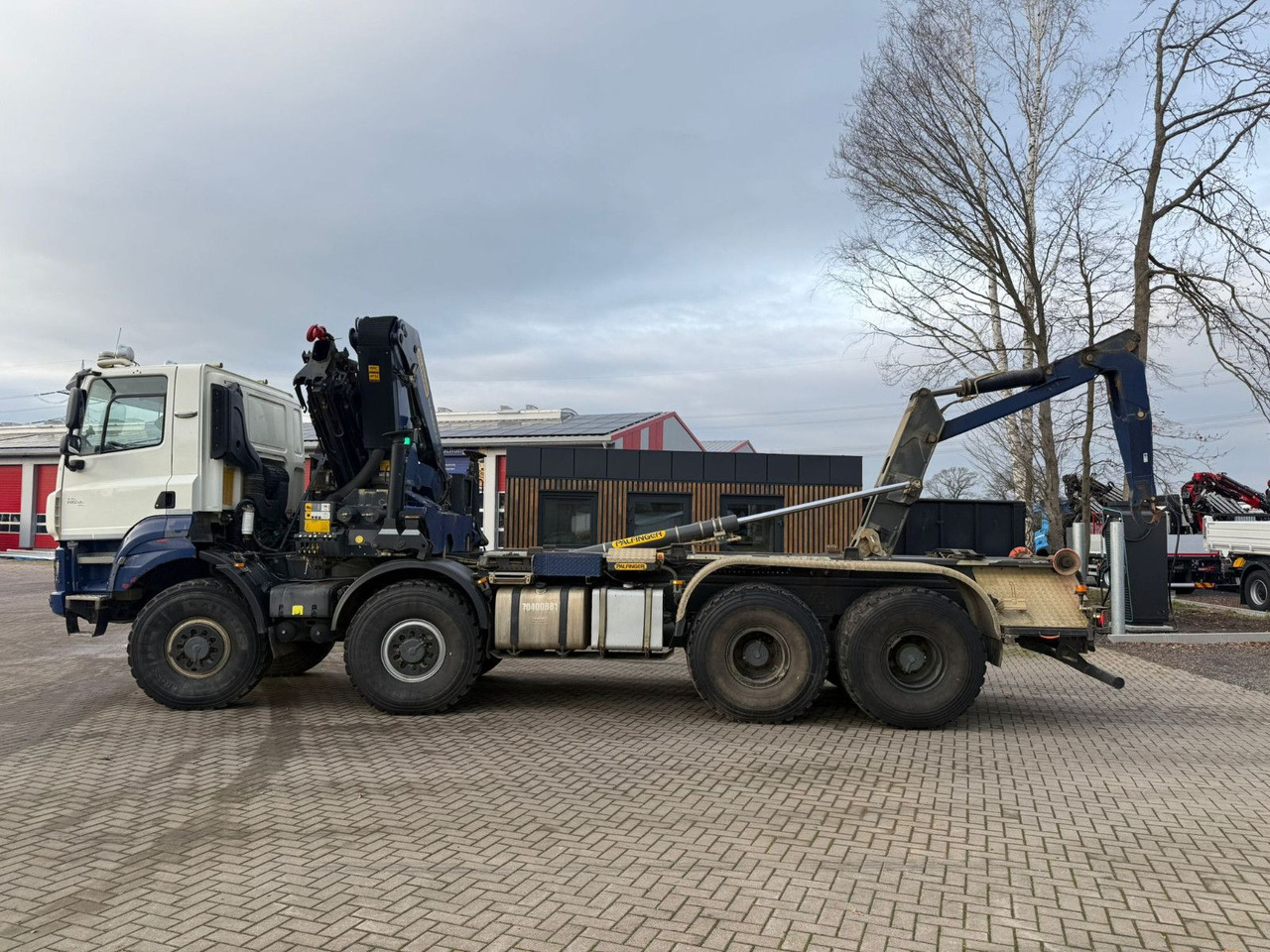 Tatra Phoenix 8x8 Paflinger Kran Hakengerät - Hook lift truck, Crane truck: picture 2 Tatra Phoenix 8x8 Paflinger Kran Hakengerät - Hook lift truck, Crane truck: picture 2