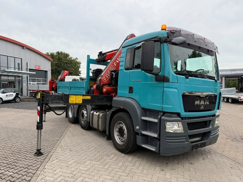 MAN TGS 26.400 6x2 Pritsche mit Fassi F450 Frontkran - Truck, Crane truck: picture 4 MAN TGS 26.400 6x2 Pritsche mit Fassi F450 Frontkran - Truck, Crane truck: picture 4