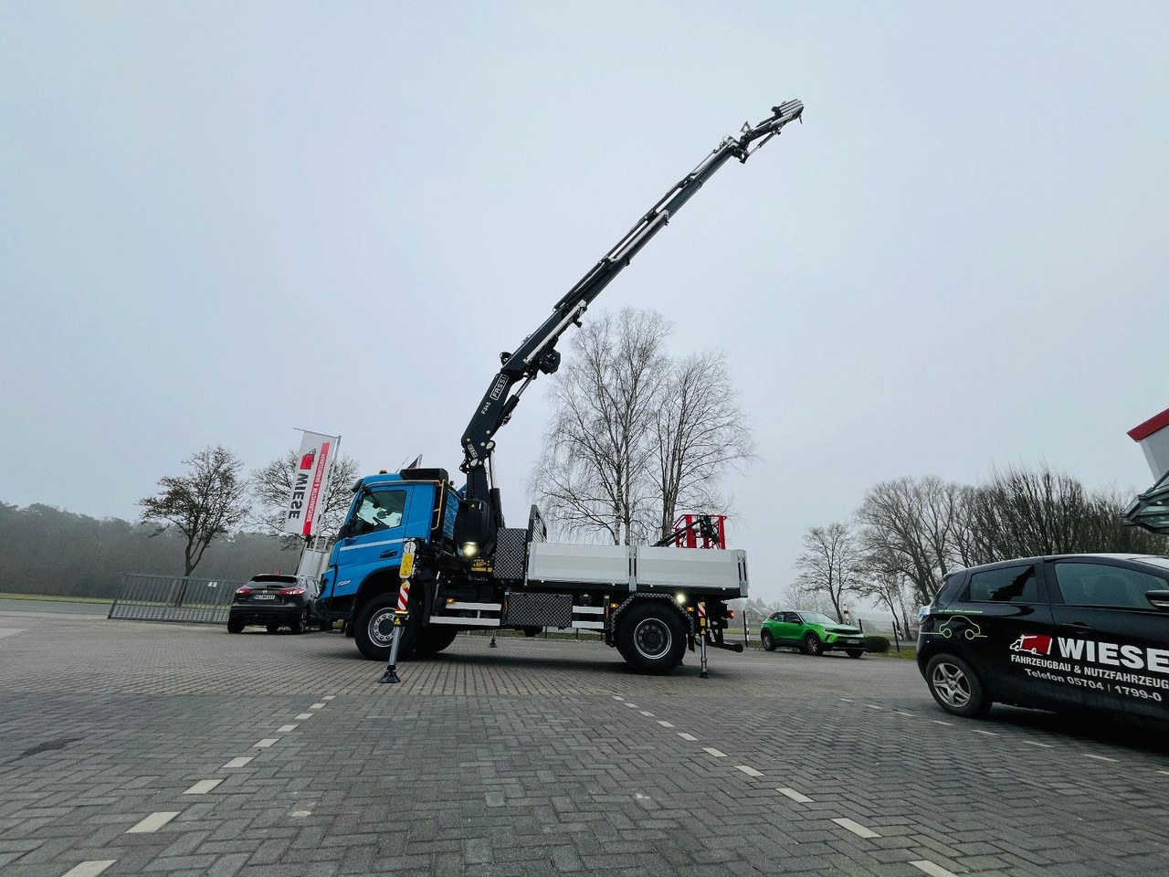 Crane truck Volvo FMX 500 inkl. F345RB.2.24 & L324 +V20 & Korb: picture 7