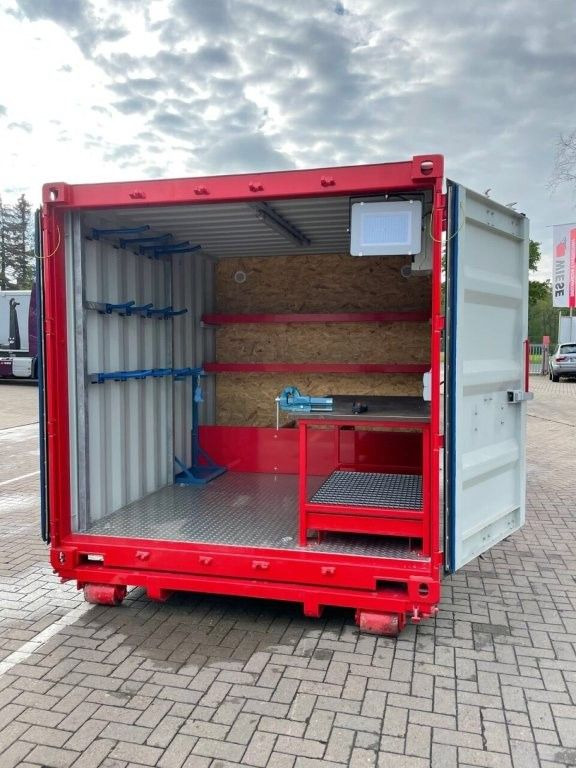 Wiese Abrollcontainer für Baustelle/Werkstatt/.. - Container transporter/ Swap body trailer: picture 3 Wiese Abrollcontainer für Baustelle/Werkstatt/.. - Container transporter/ Swap body trailer: picture 3