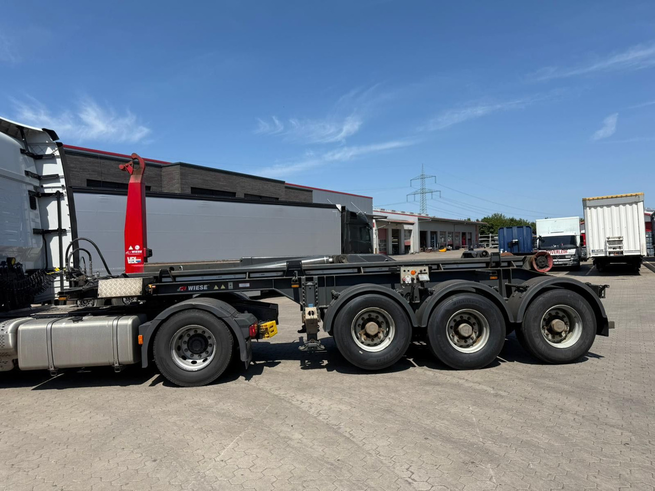 Wiese SA3-36 AK 25 S Auflieger Abrollkipper - Tipper semi-trailer: picture 4 Wiese SA3-36 AK 25 S Auflieger Abrollkipper - Tipper semi-trailer: picture 4