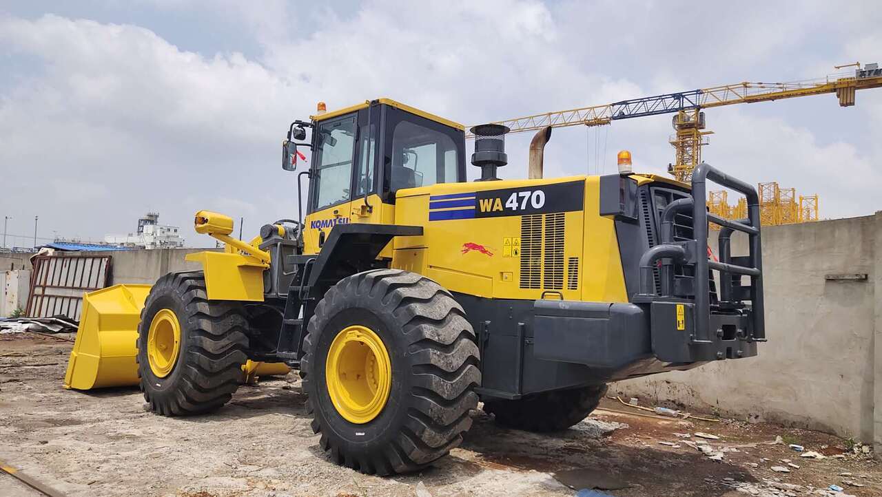 KOMATSU WA470-3 - Wheel loader: picture 1 KOMATSU WA470-3 - Wheel loader: picture 1