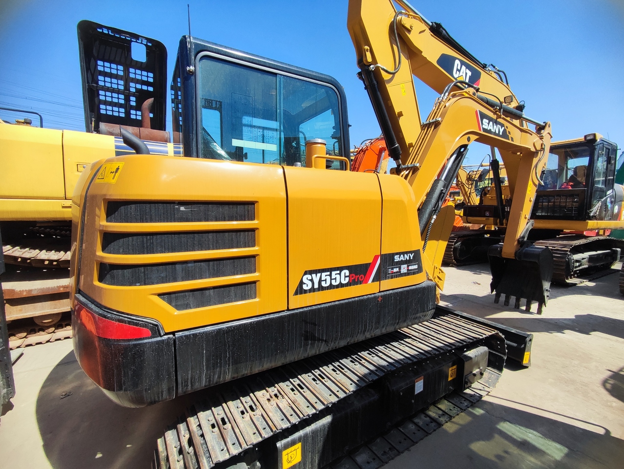 SANY SY55C - Mini excavator: picture 1 SANY SY55C - Mini excavator: picture 1