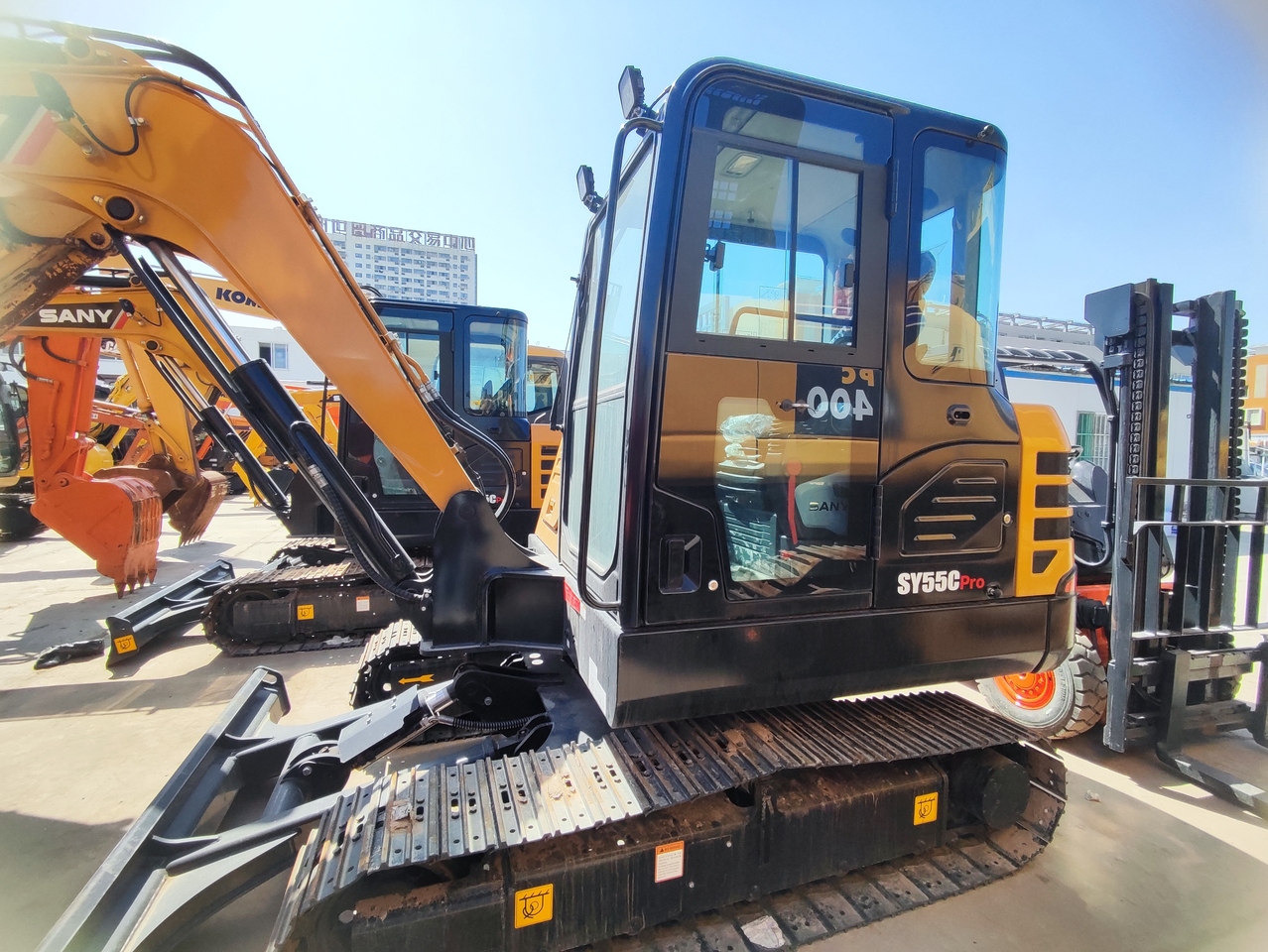 SANY SY55C - Mini excavator: picture 3 SANY SY55C - Mini excavator: picture 3