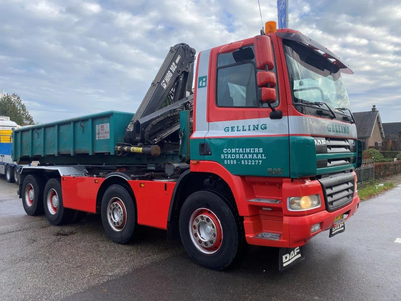 DAF CF 85.380 8x4 HOLLAND TRUCK MANUAL GEARBOX FULL STEEL SPRING - Cable system truck: picture 3 DAF CF 85.380 8x4 HOLLAND TRUCK MANUAL GEARBOX FULL STEEL SPRING - Cable system truck: picture 3