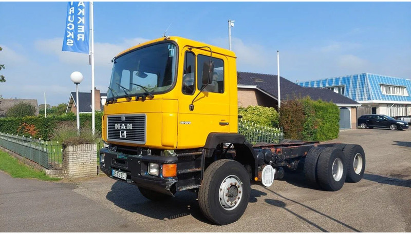 MAN 26.372 MANUAL ZF GEARBOX STEEL SUSPENSION 6X4 - Cab chassis truck: picture 1 MAN 26.372 MANUAL ZF GEARBOX STEEL SUSPENSION 6X4 - Cab chassis truck: picture 1