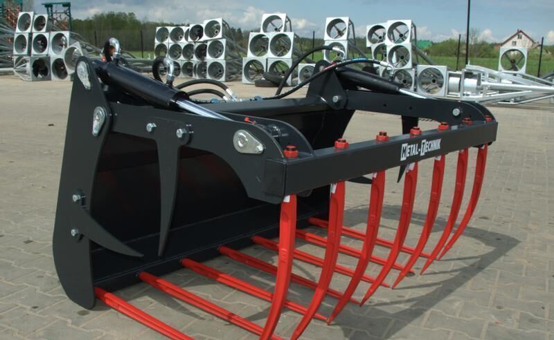 Metal-Technik Łycho-krokodyl 2m - Bucket, Silage equipment for Agricultural machinery: picture 3 Metal-Technik Łycho-krokodyl 2m - Bucket, Silage equipment for Agricultural machinery: picture 3